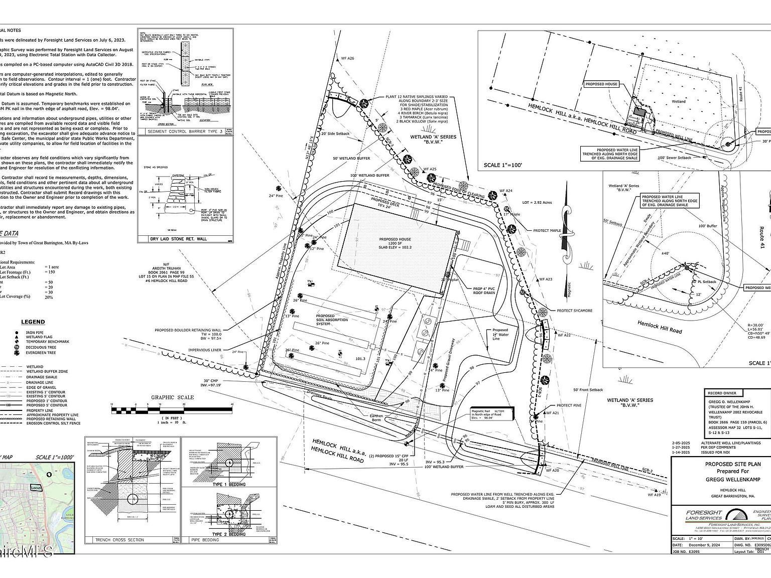 0 Hemlock Hill Rd Great Barrington, MA 01230  | Land/Lot