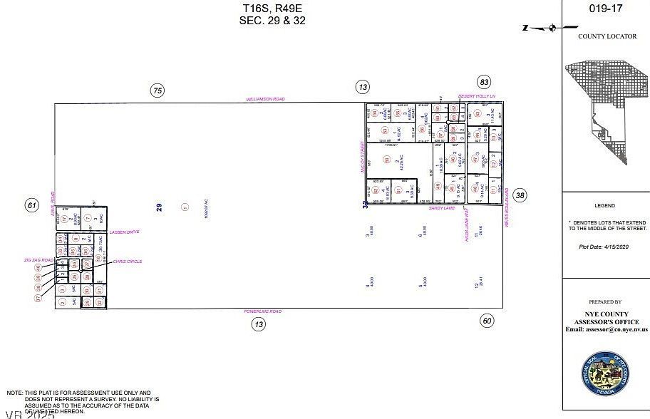 249 S Powerline Rd Amargosa Valley, NV 89020  | Land/Lot