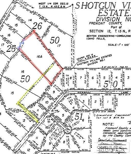 4047 Kickapoo Cir Island Park, ID 83429  | Land/Lot