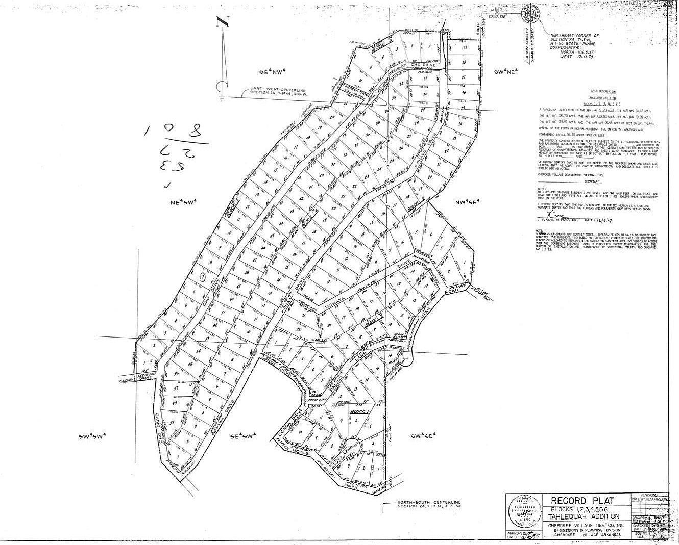 13 Oho Dr Cherokee Village, AR 72529  | Land/Lot
