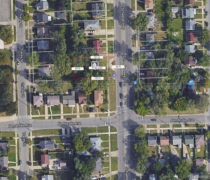 19925 Schaefer Hwy Detroit, MI 48235  | Land/Lot