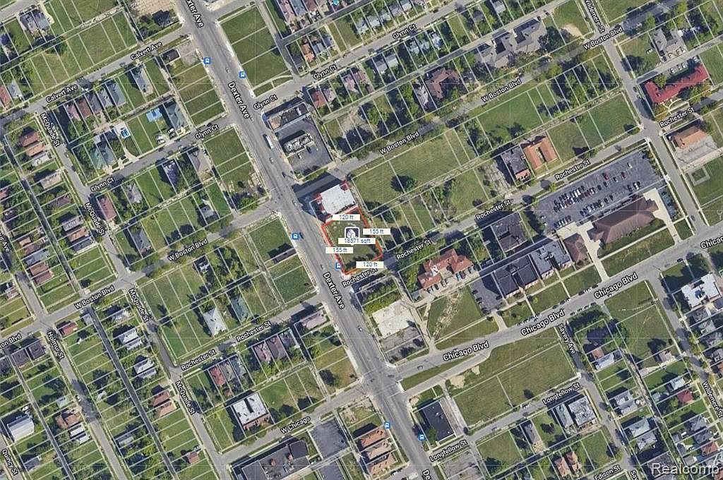 9804 Dexter Ave Detroit, MI 48206  | Land/Lot