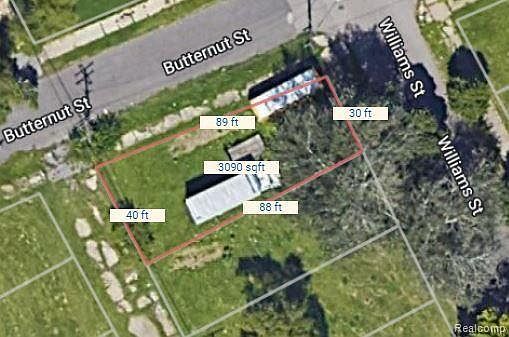 2865 Williams St Detroit, MI 48216  | Land/Lot