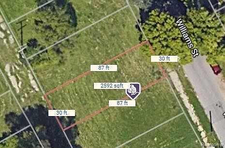 2843 Williams St Detroit, MI 48216  | Land/Lot