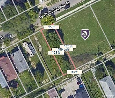 2237 W Philadelphia St Detroit, MI 48206  | Land/Lot