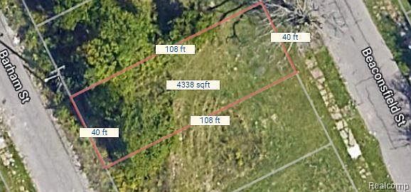 3919 Beaconsfield St Detroit, MI 48224  | Land/Lot