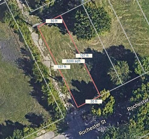 3358 Rochester St Detroit, MI 48206  | Land/Lot