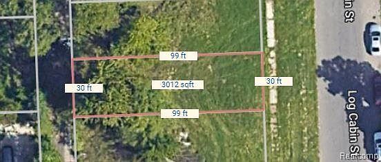 16815 Log Cabin St Detroit, MI 48203  | Land/Lot