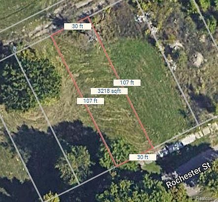 3340 Rochester St Detroit, MI 48206  | Land/Lot