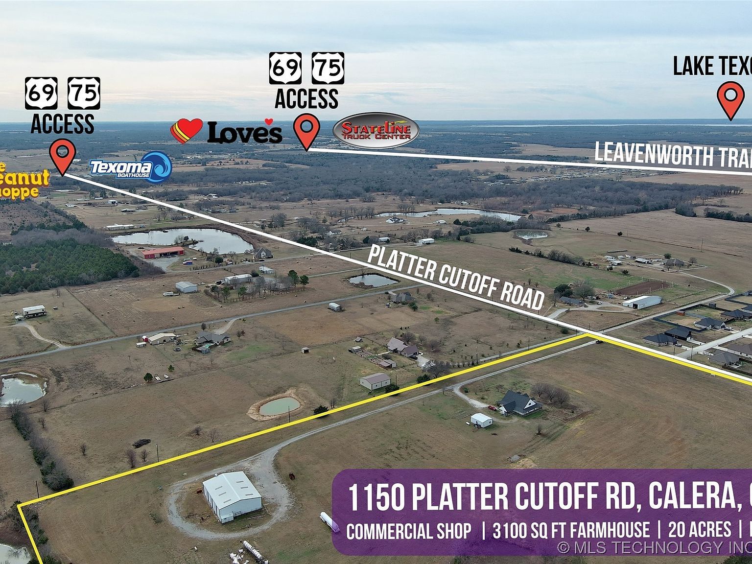 1150 Platter Rd Calera, OK 74730 - Thumbnail 4