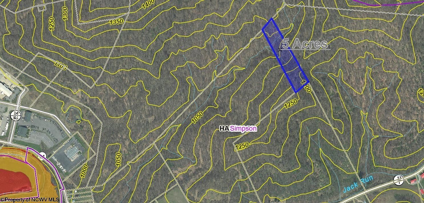 0 Jack Run Rd Bridgeport, WV 26330  | Land/Lot