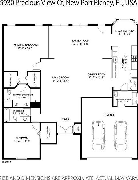 5930 Precious View Ct New Port Richey, FL 34655 | Single Family