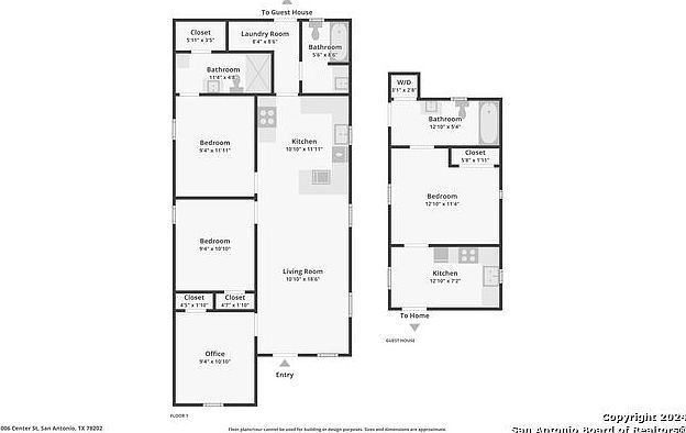 1006 Center St San Antonio, TX 78202  | Single Family