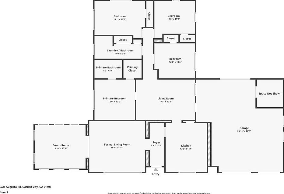 5021 Augusta Rd Garden City, GA 31408  | Single Family