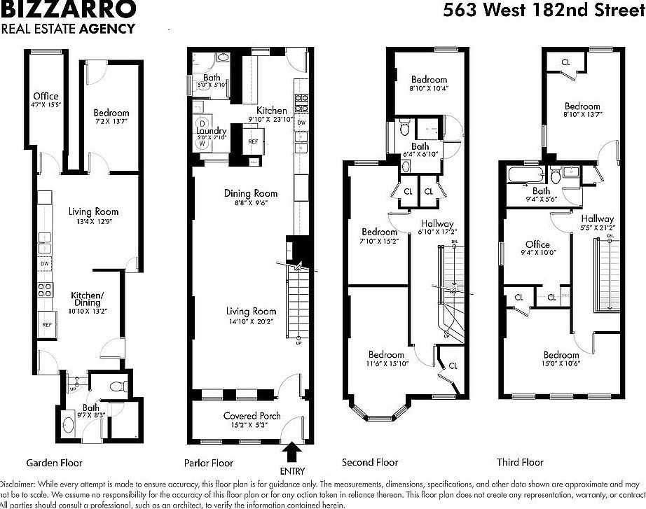 563 W 182nd St #1 New York, NY 10033  | Single Family