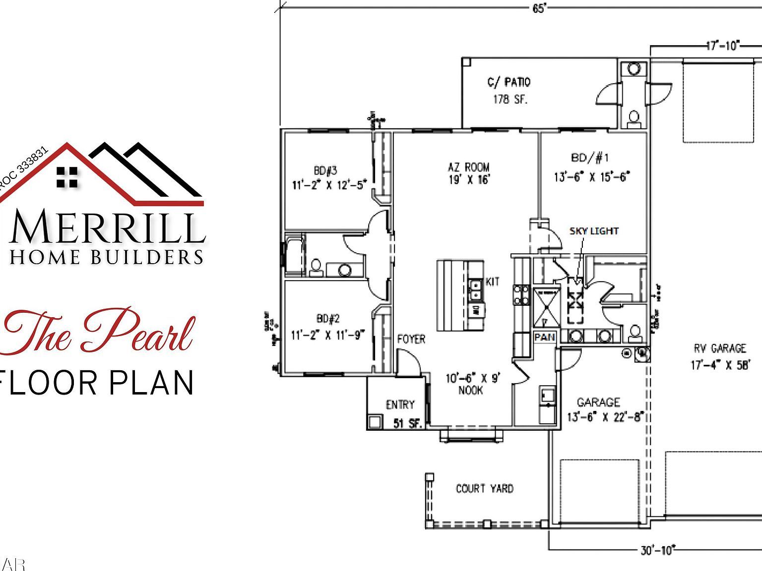 1605 The Pearl On Your Lot Pln Lake Havasu City, AZ 86404  | Single Family