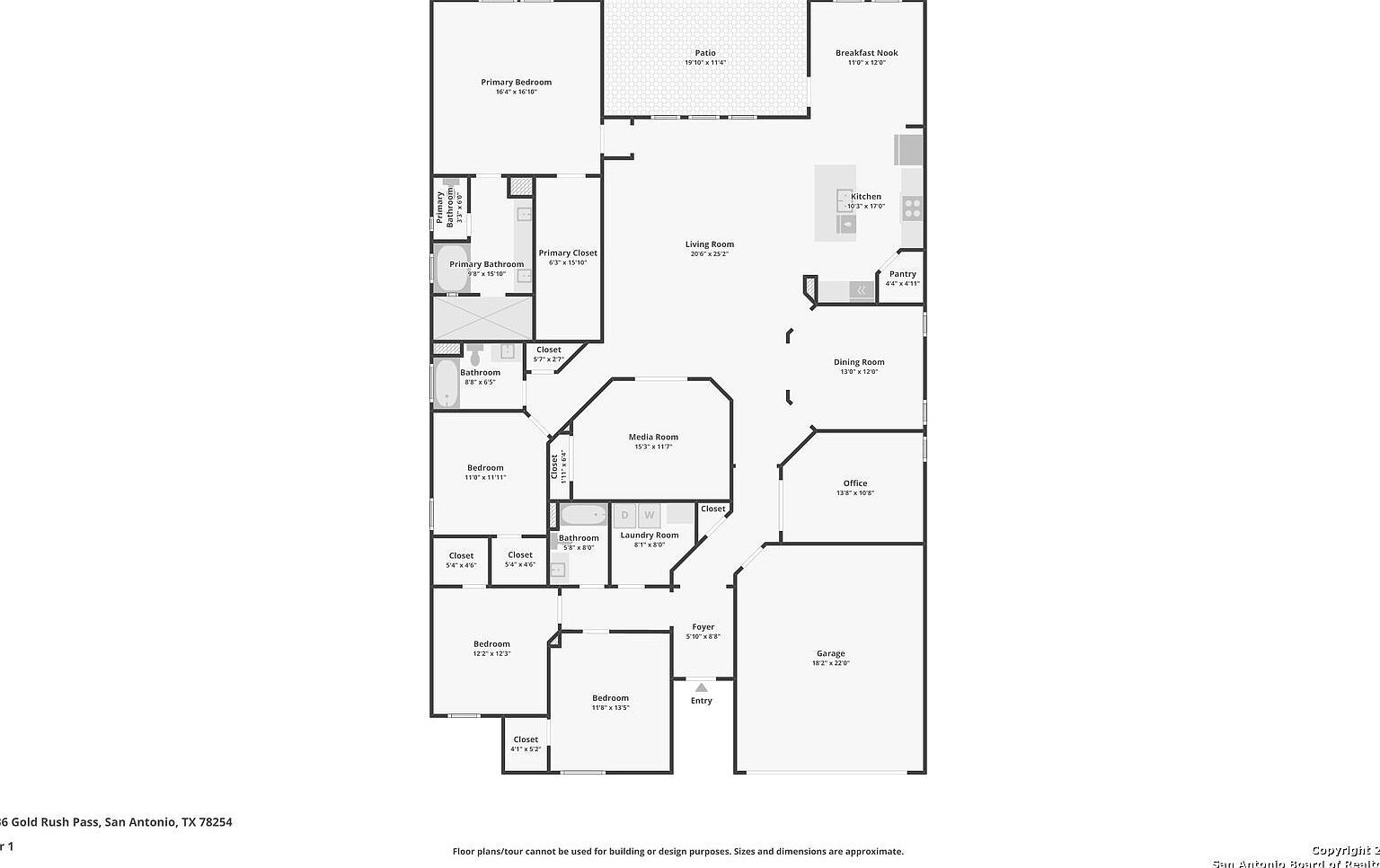 14536 Gold Rush Pass San Antonio, TX 78254  | Single Family