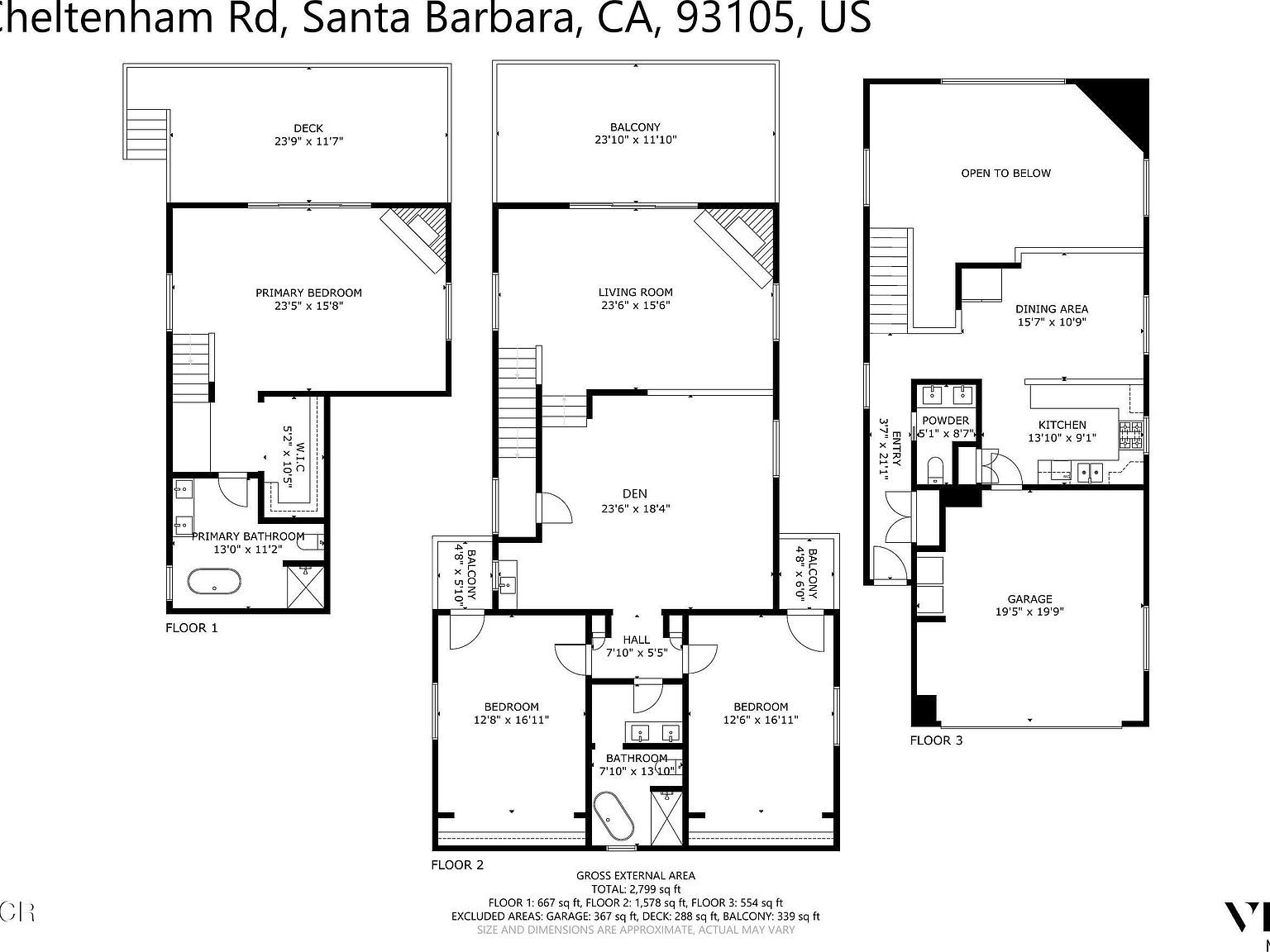 827 Cheltenham Rd Santa Barbara, CA 93105  | Single Family