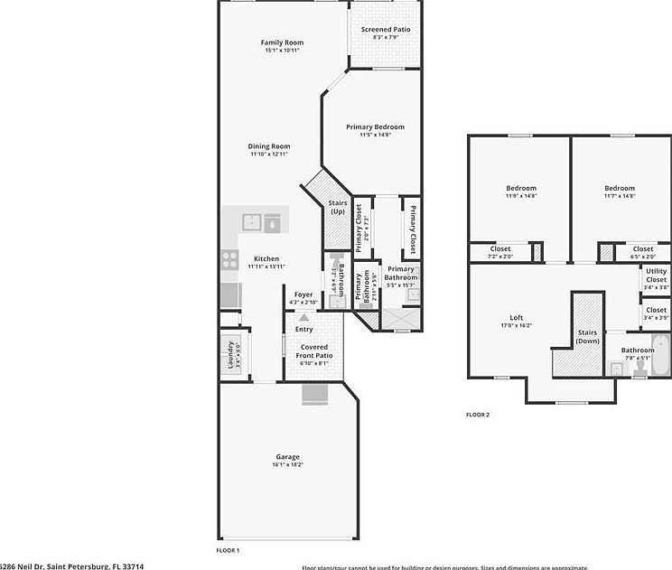 5286 Neil Dr Saint Petersburg, FL 33714  | New build