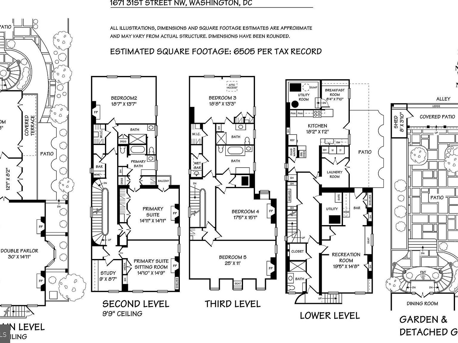 1671 31st St NW Washington, DC 20007  | Single Family