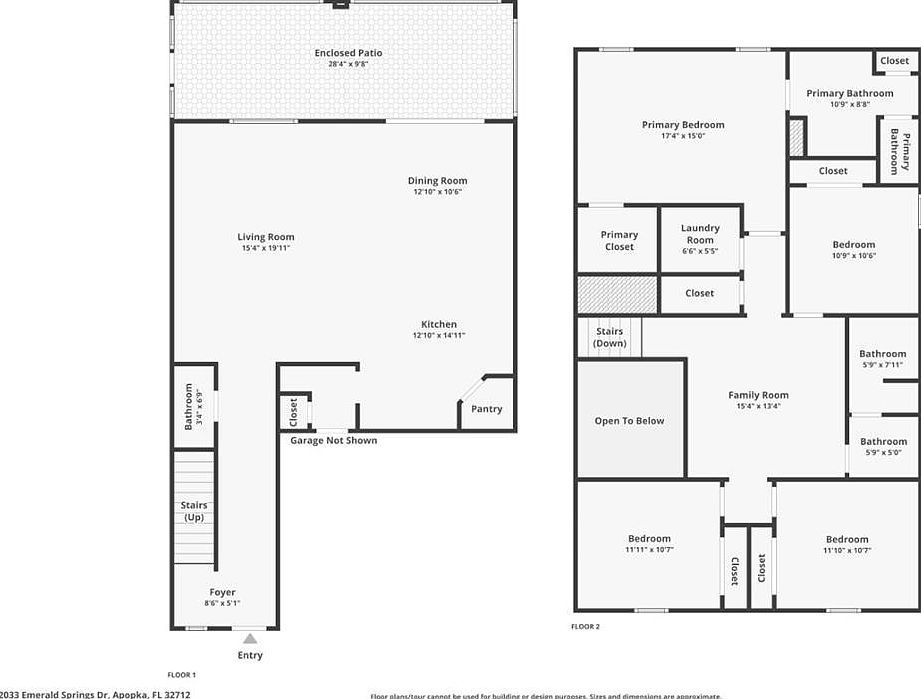 2033 Emerald Springs Dr Apopka, FL 32712  | Single Family