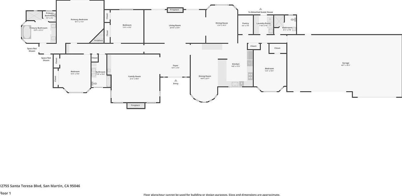 12755 Santa Teresa Blvd San Martin, CA 95046  | Single Family