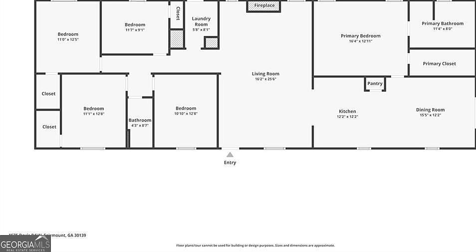 1575 Davis Rd W Fairmount, GA 30139 | New build