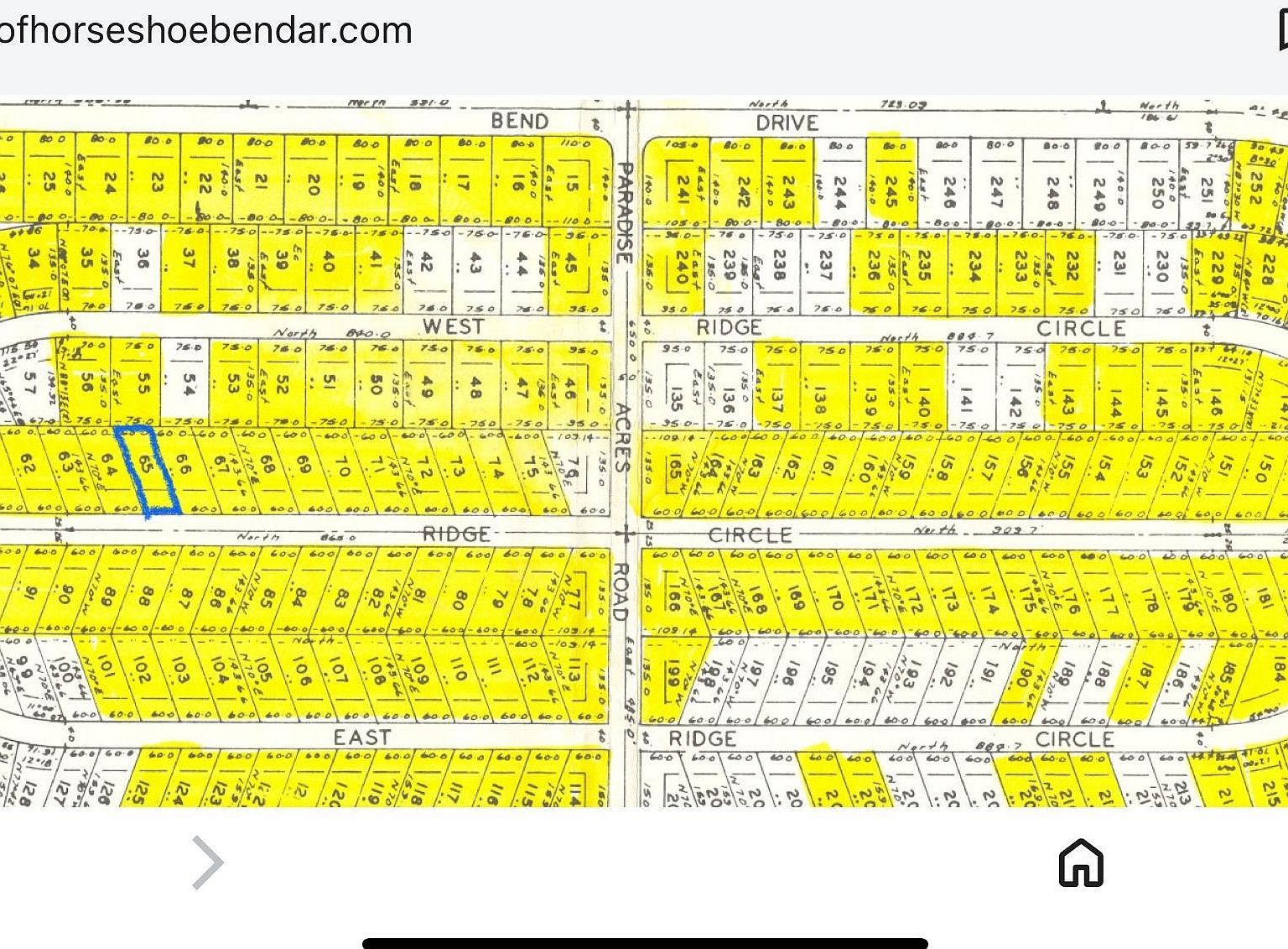 1213 Ridge Cir, Horseshoe Bend, AR, 72512 | Land/Lot