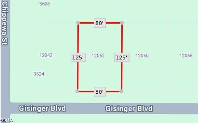 12052 Gisinger Blvd Port Charlotte, FL 33981  | Land/Lot