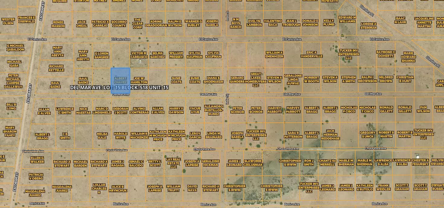 Del Mar Avenue Block LOT 15-518 Veguita, NM 87062  | Land/Lot