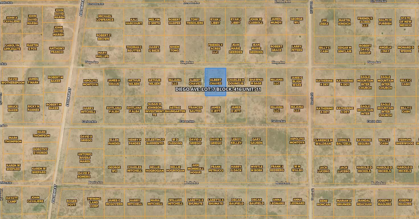 Diego Avenue Block LOT 7-416 Veguita, NM 87062 | Land/Lot
