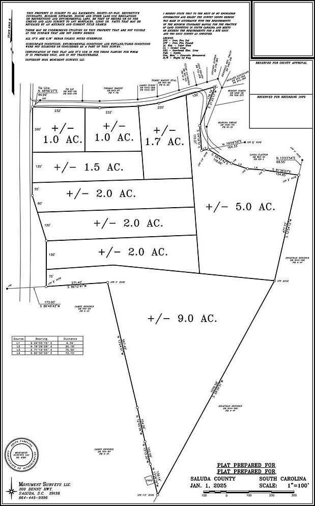 0 Prosperity Hwy Saluda, SC 29138  | Land/Lot