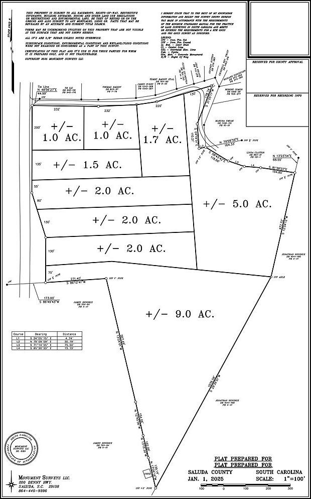 0 Pinkney Dr Prosperity, SC 29127  | Land/Lot