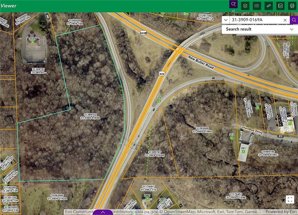 New Rte #422 New Castle, PA 16105 | Land/Lot