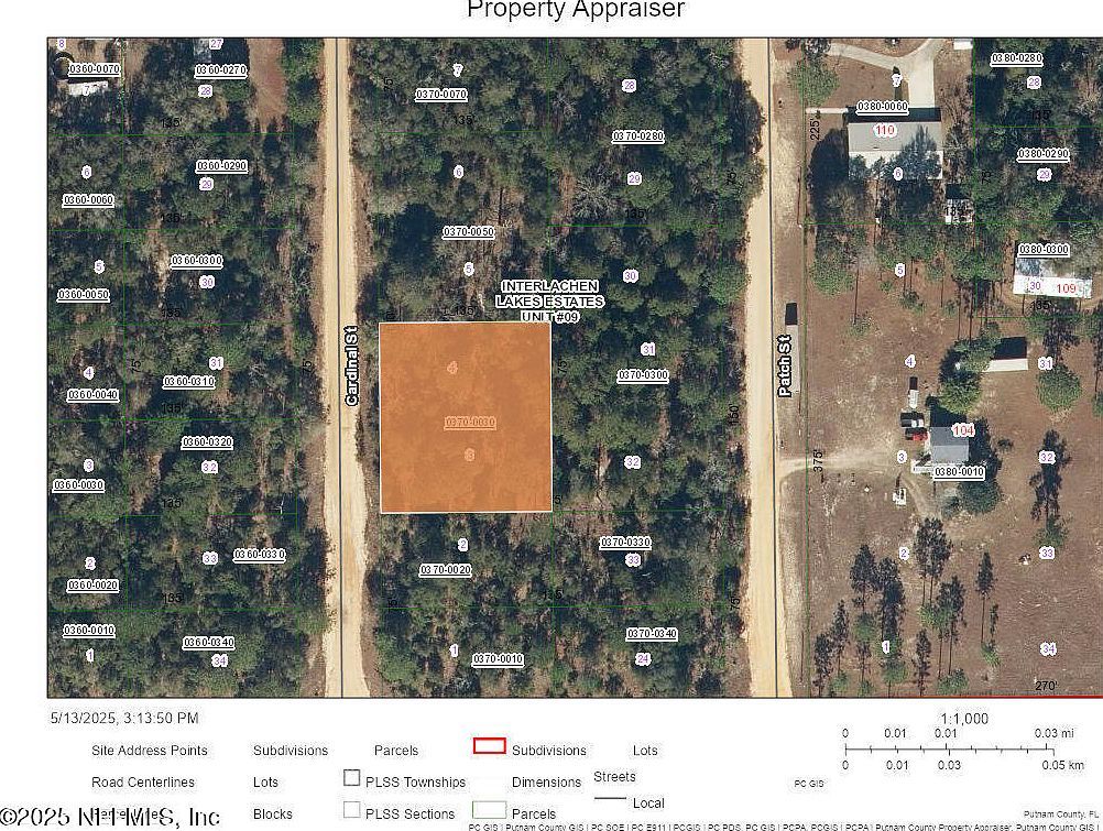 0 Cardinal St Interlachen, FL 32148 | Land/Lot