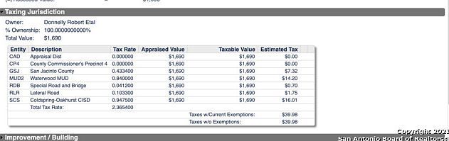 97 Park Ln Huntsville, TX 77320  | Land/Lot