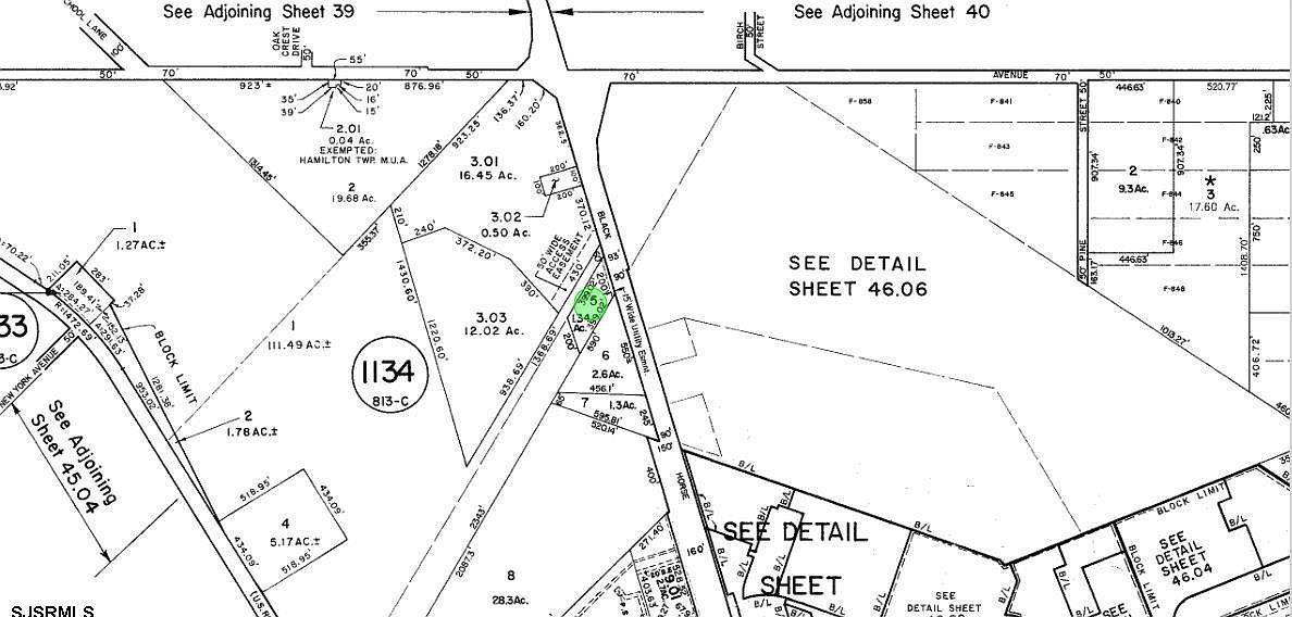 0 Black Horse Pike Mays Landing, NJ 08330  | Land/Lot