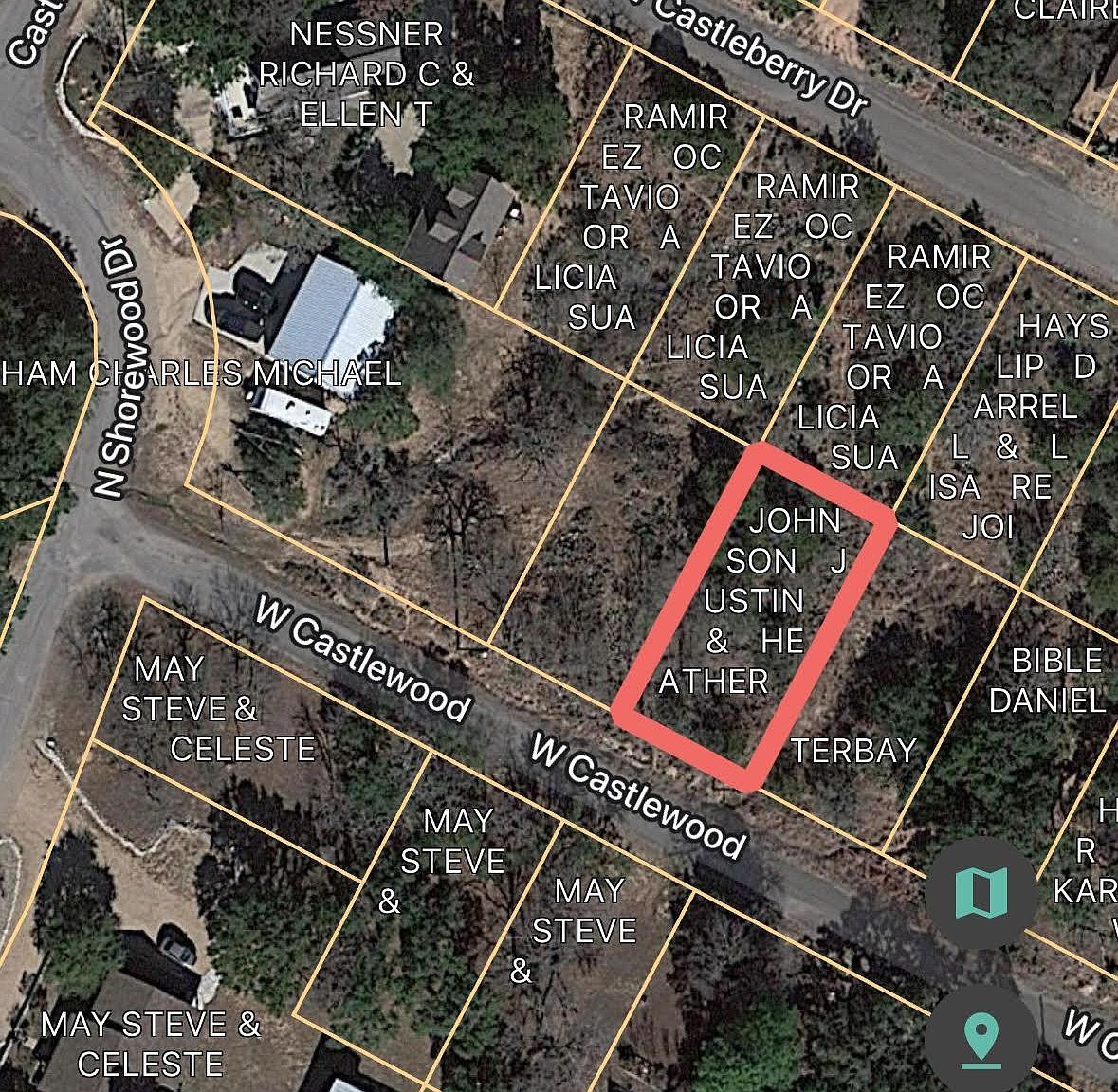 424 E Castlewood Dr Marble Falls, TX 78654  | Land/Lot