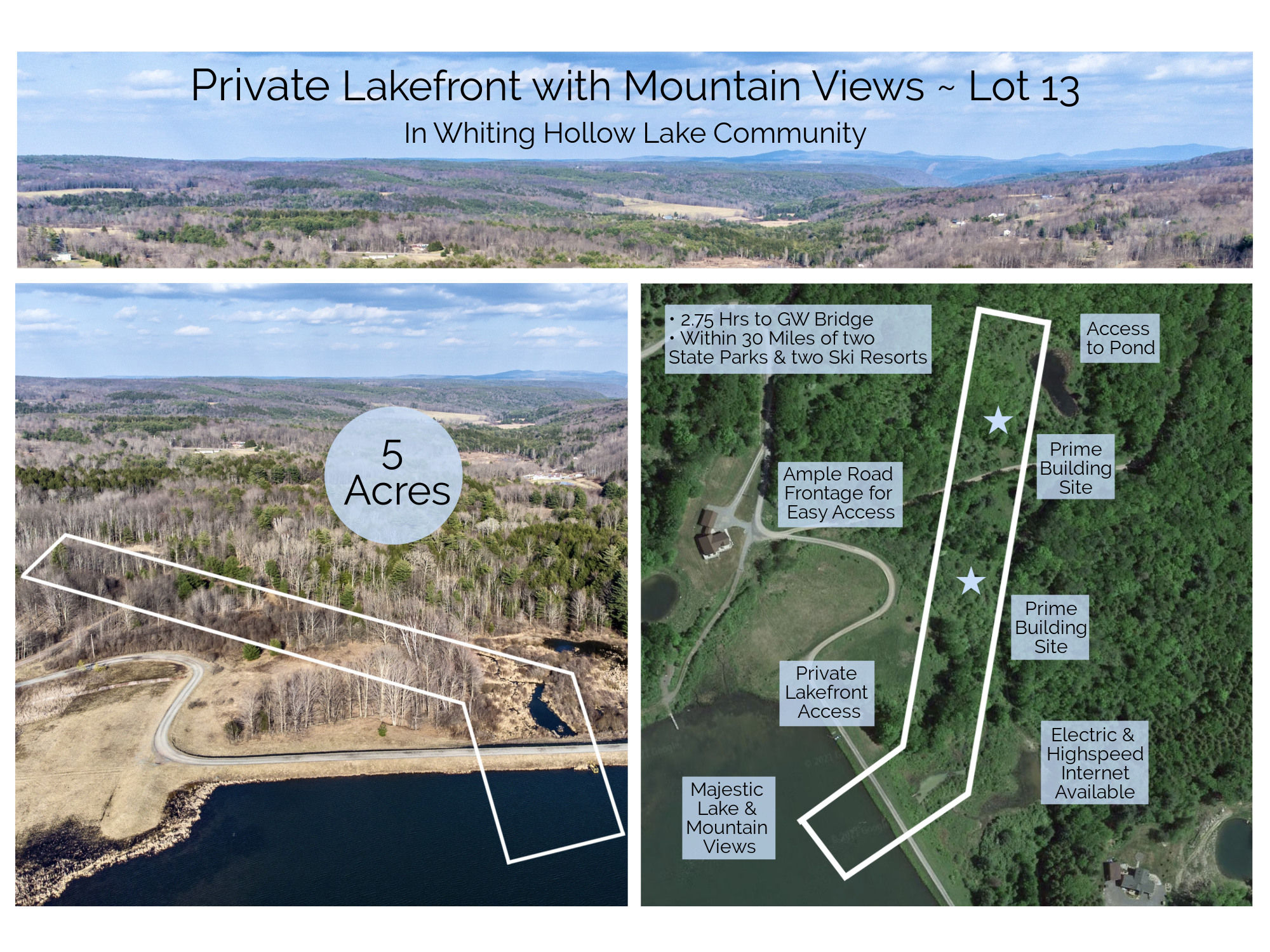 Lot 13 Deer Path, Stamford, Jefferson, NY 12167, USA  | Land/Lot