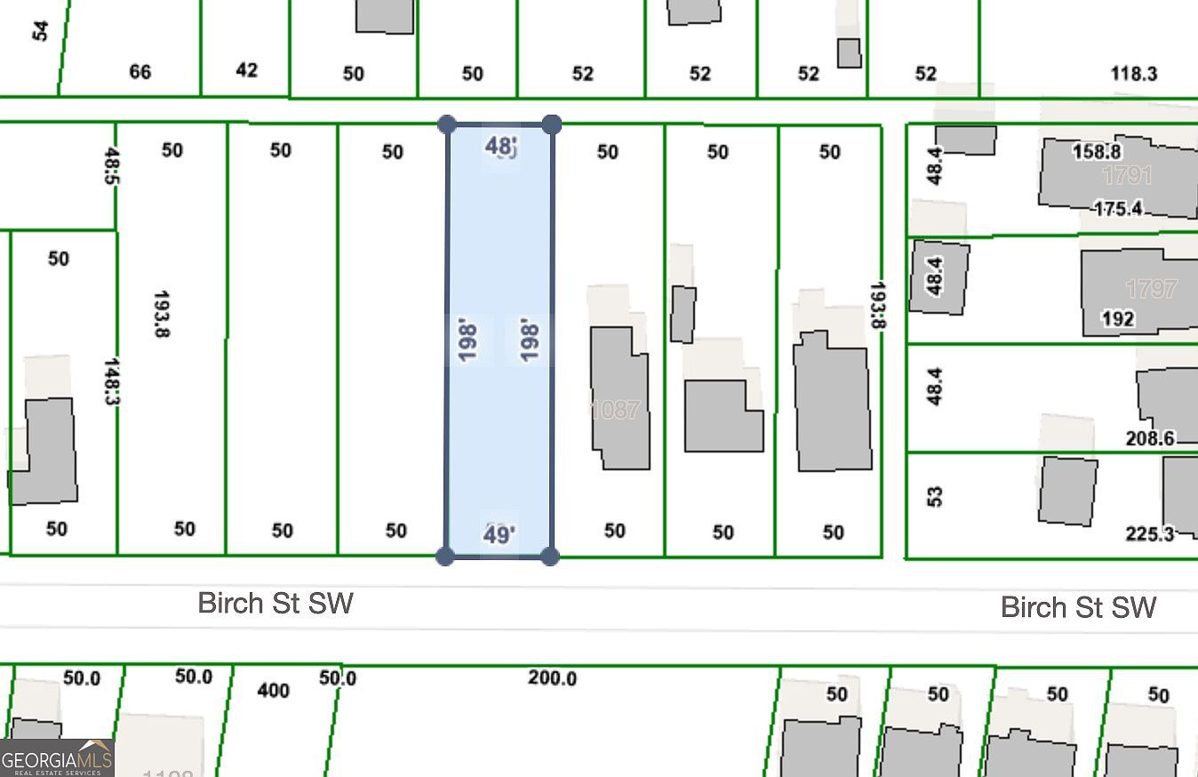 0 Birch St SW Atlanta, GA 30310 | Land/Lot