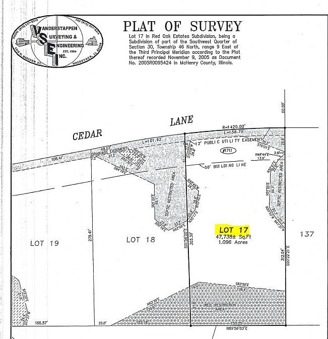 1711 Cedar Ln #17 Spring Grove, IL 60081 | Land/Lot