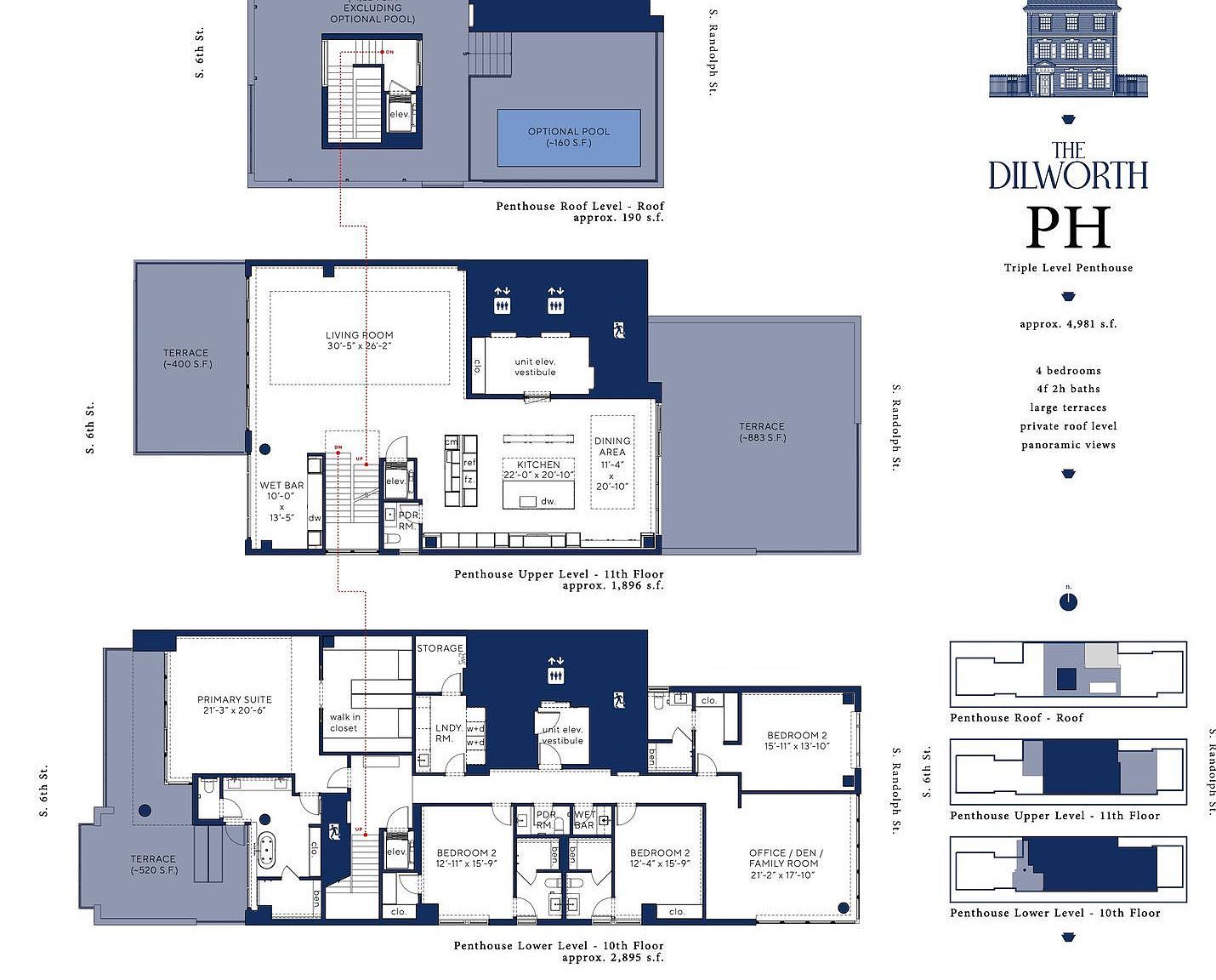 223 S 6th St UNIT PENTHOUSE Philadelphia, PA 19106 - Thumbnail 5