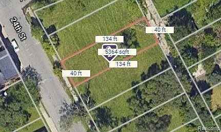 3086 24th St Detroit, MI 48216  | Land/Lot