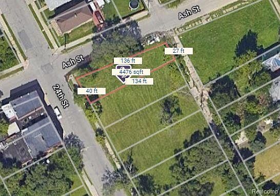 3102 24th St Detroit, MI 48216  | Land/Lot