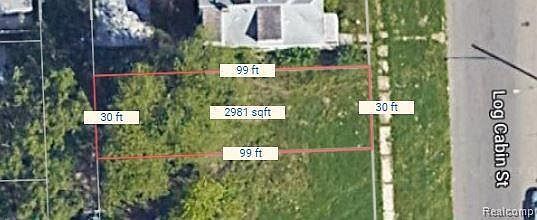 16825 Log Cabin St Detroit, MI 48203  | Land/Lot