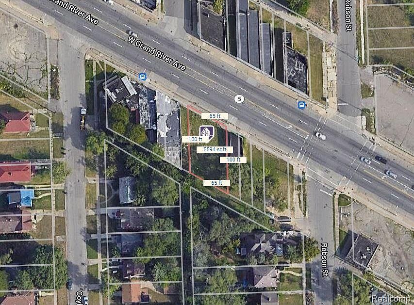 15041 W Grand River Ave Detroit, MI 48227  | Land/Lot