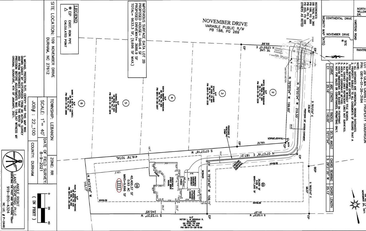 111 November Dr Durham, NC 27712  | Single Family