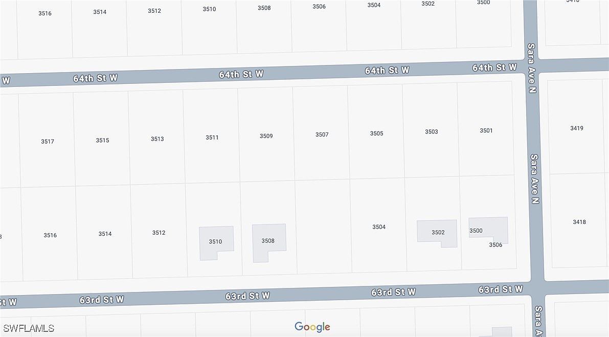 3507 64th St W Lehigh Acres, FL 33971  | Land/Lot