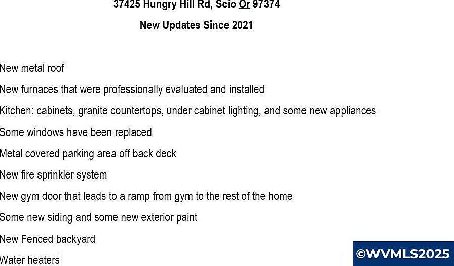 37425 Hungry Hill Dr Scio, OR 97374  | Single Family