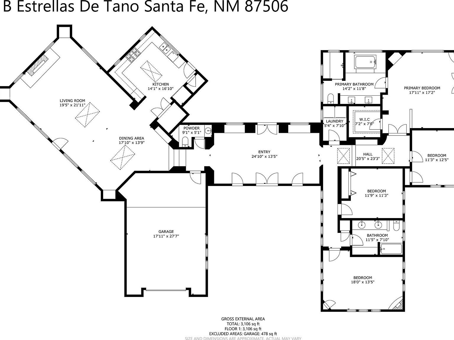 103B Estrellas De Tano Santa Fe, NM 87506  | Single Family